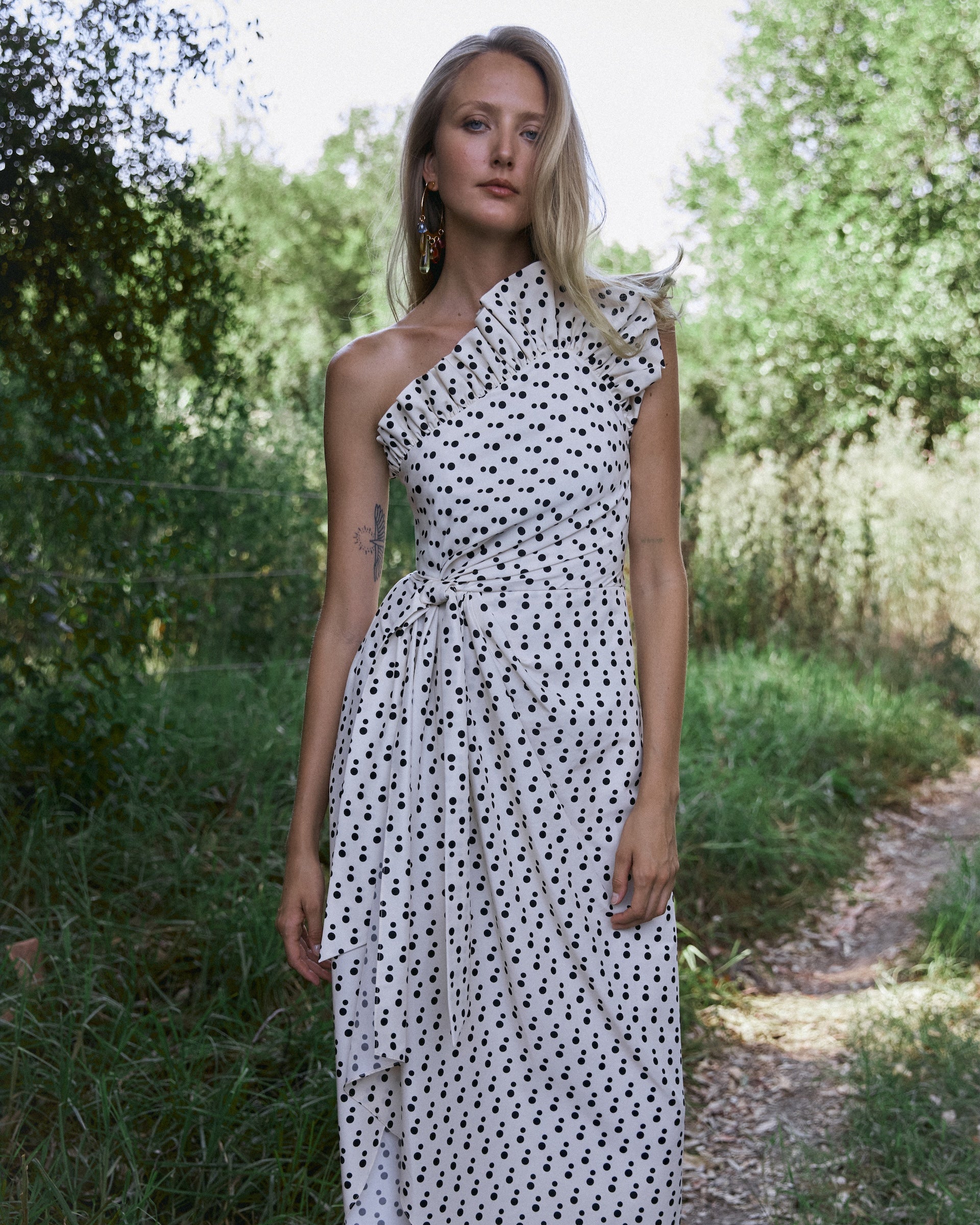 Charlotte Polka Dot Dress