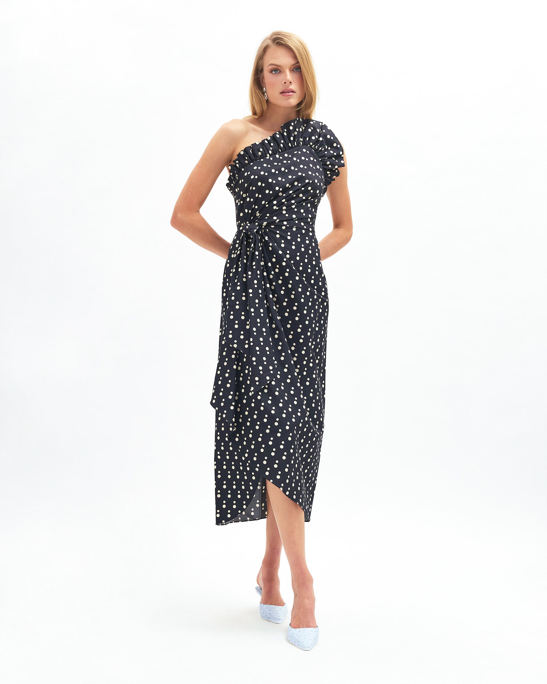 Charlotte Polka Dot Dress