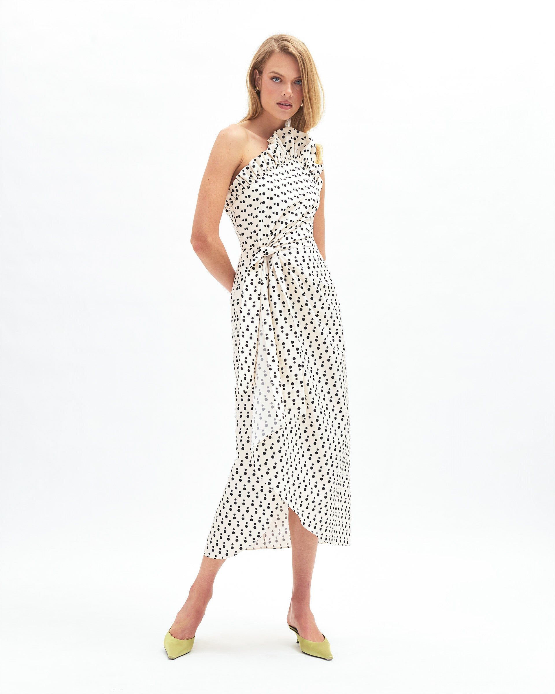 Charlotte Polka Dot Dress