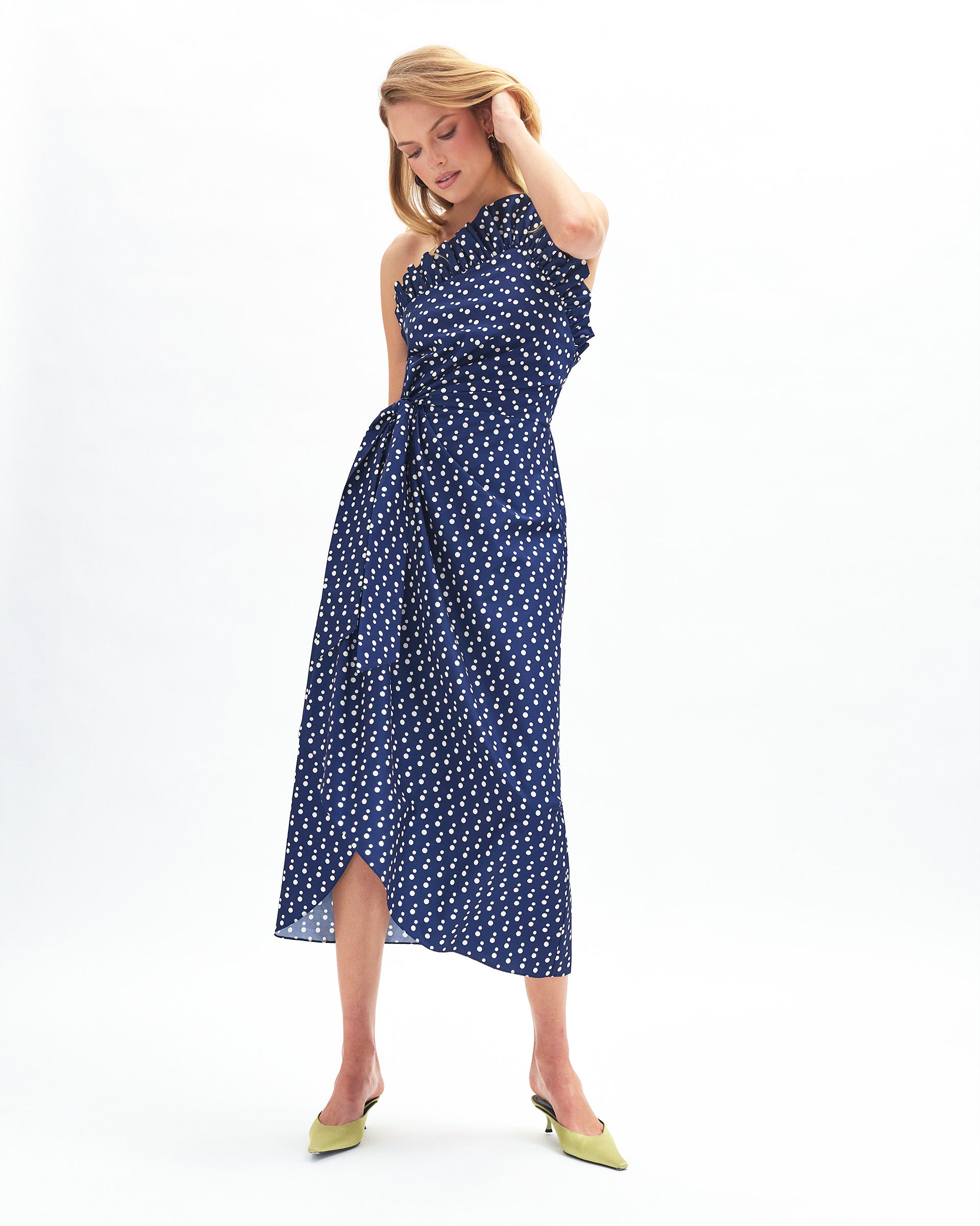 Charlotte Polka Dot Dress