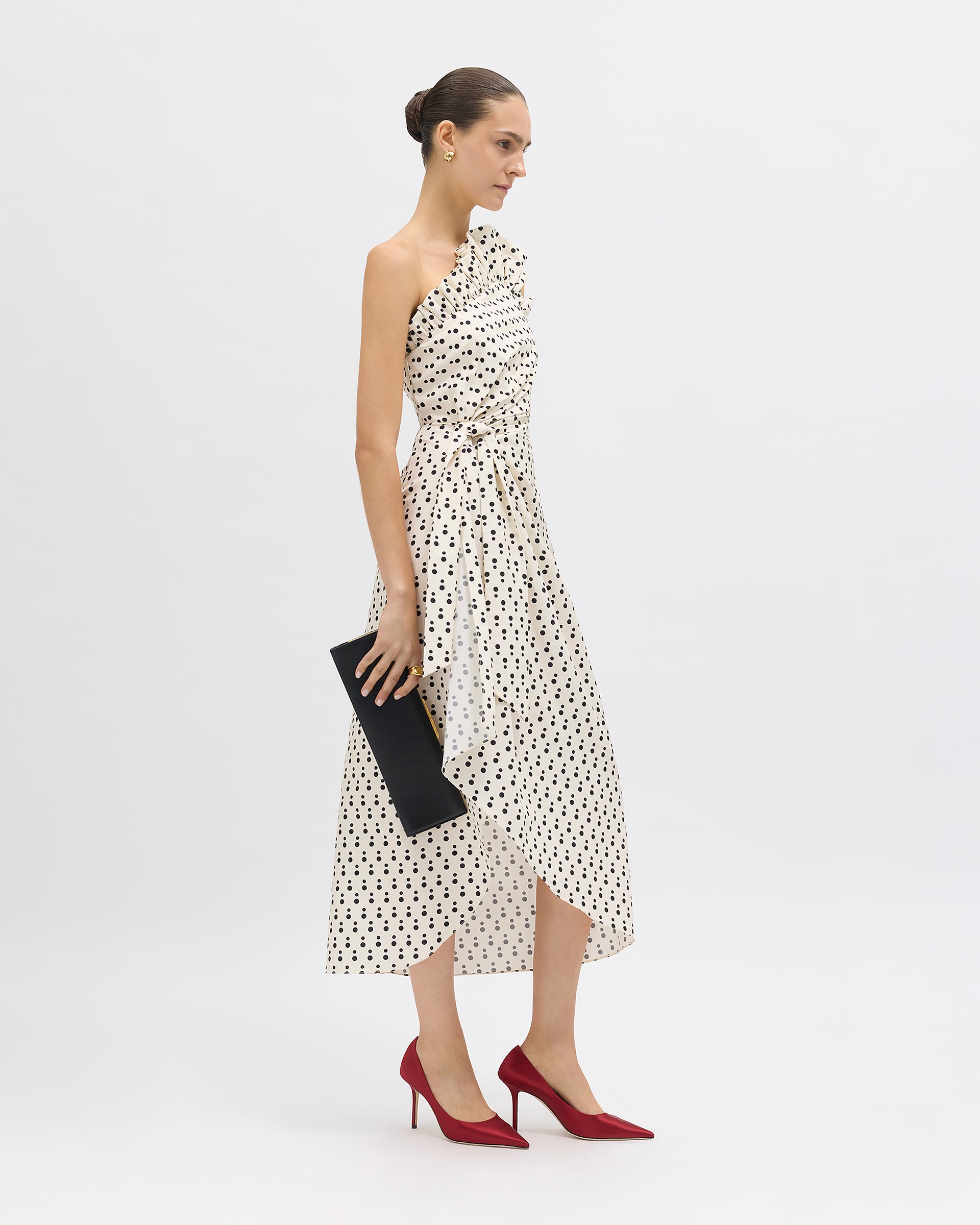 Charlotte Polka Dot Dress