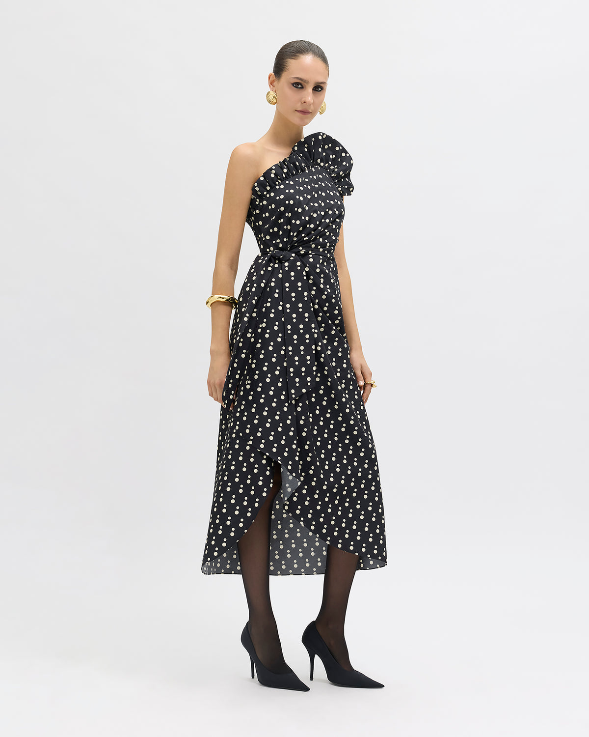 Charlotte Polka Dot Dress