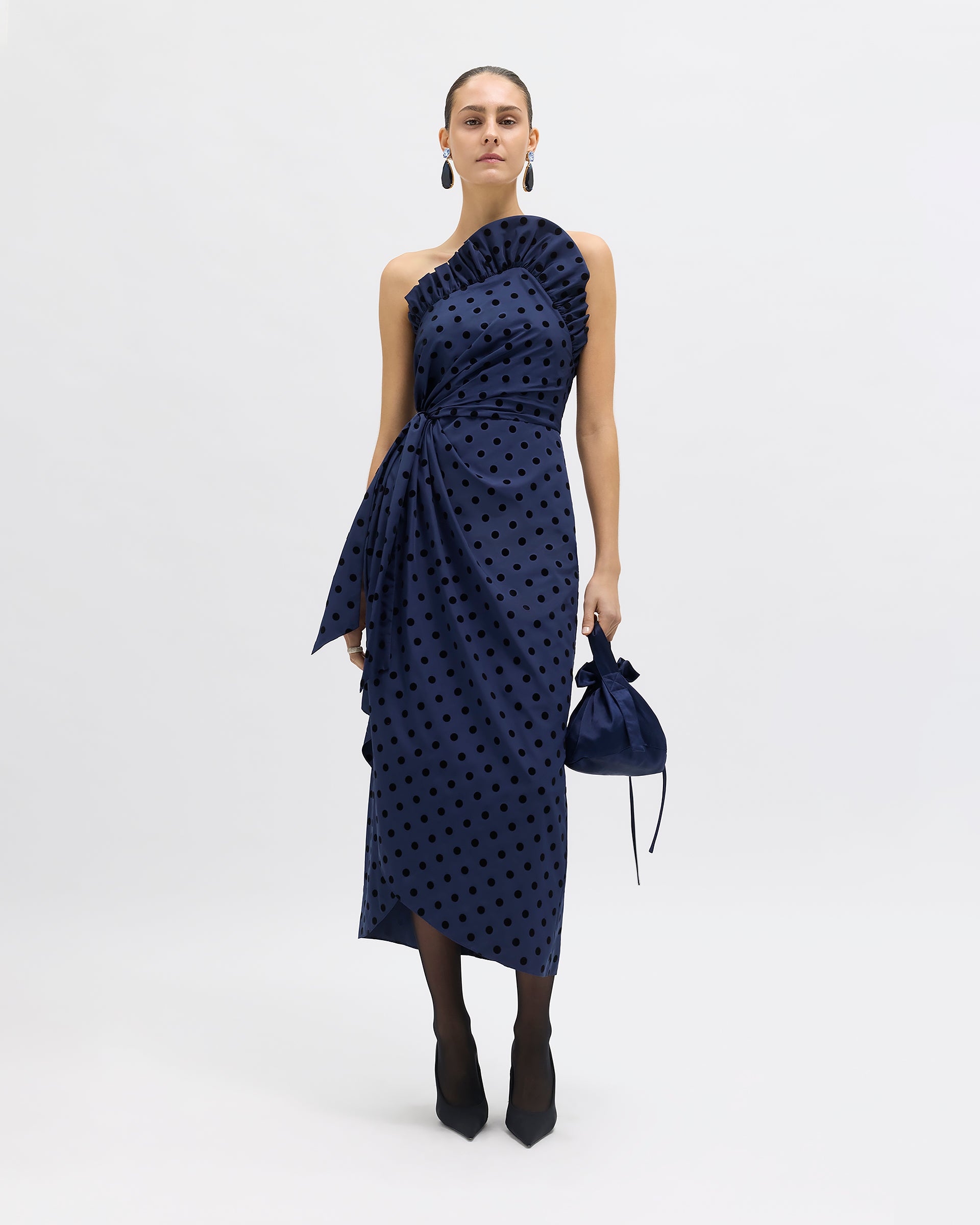 Charlotte Polka Dot Dress
