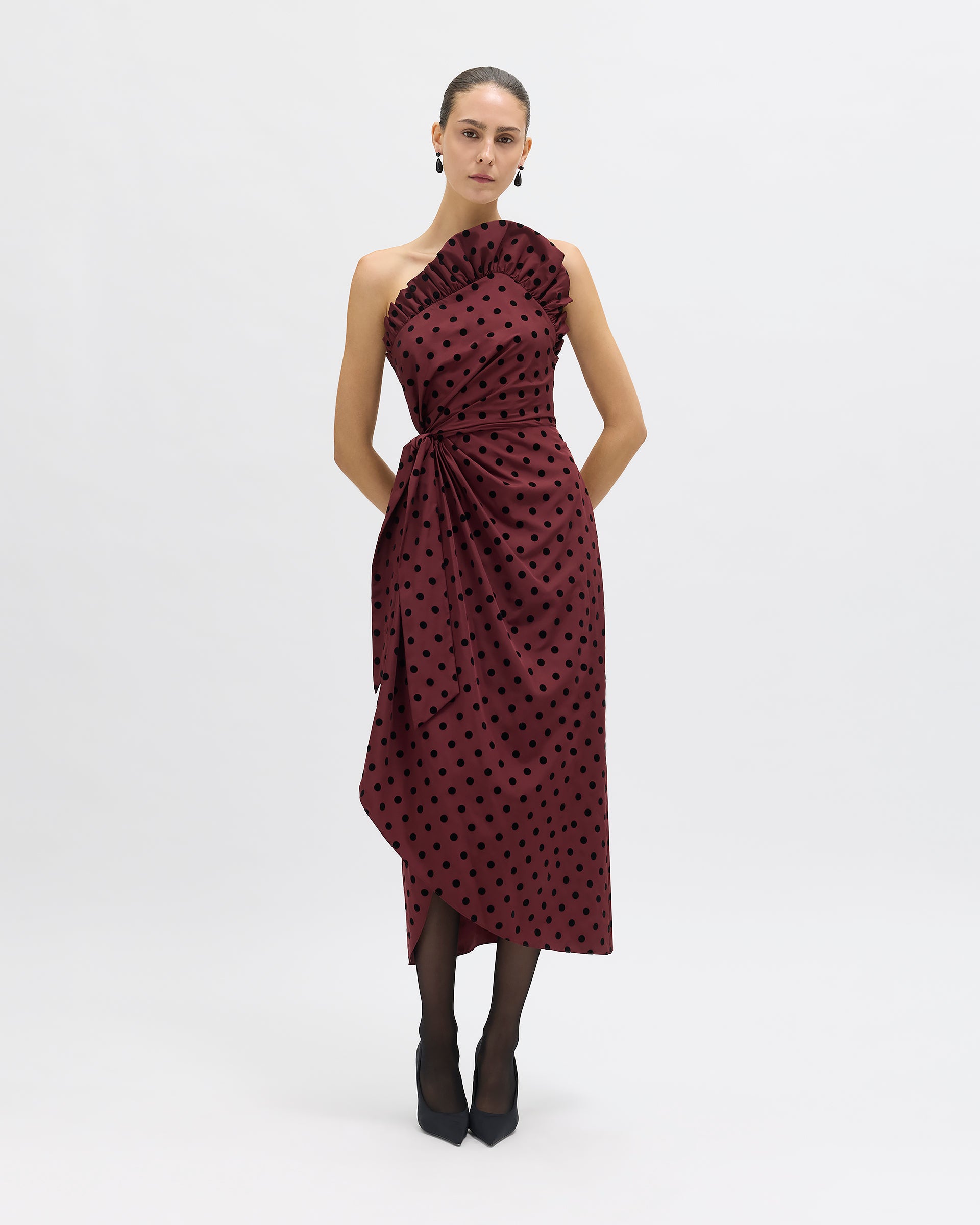 Charlotte Polka Dot Dress
