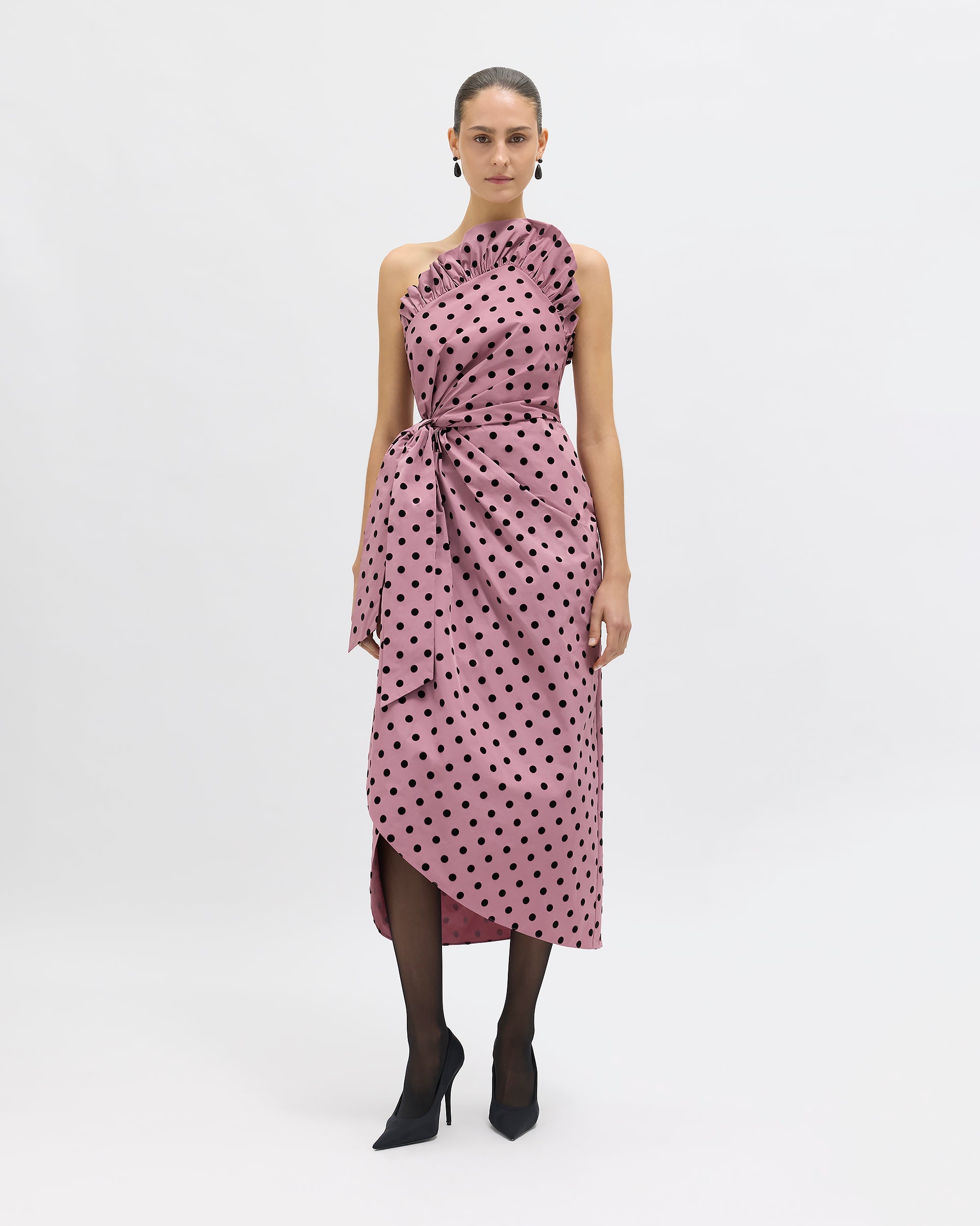 Charlotte Polka Dot Dress