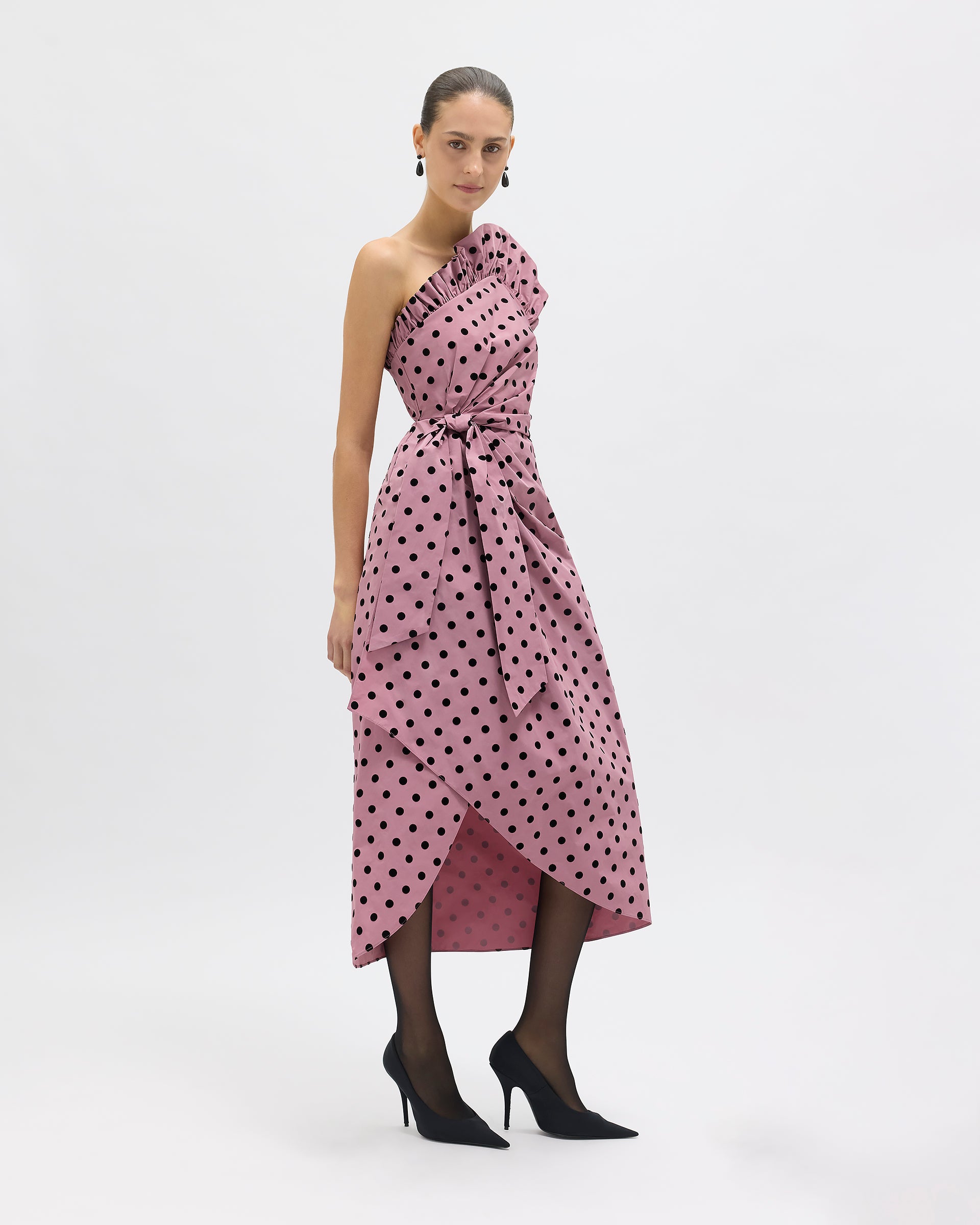 Charlotte Polka Dot Dress
