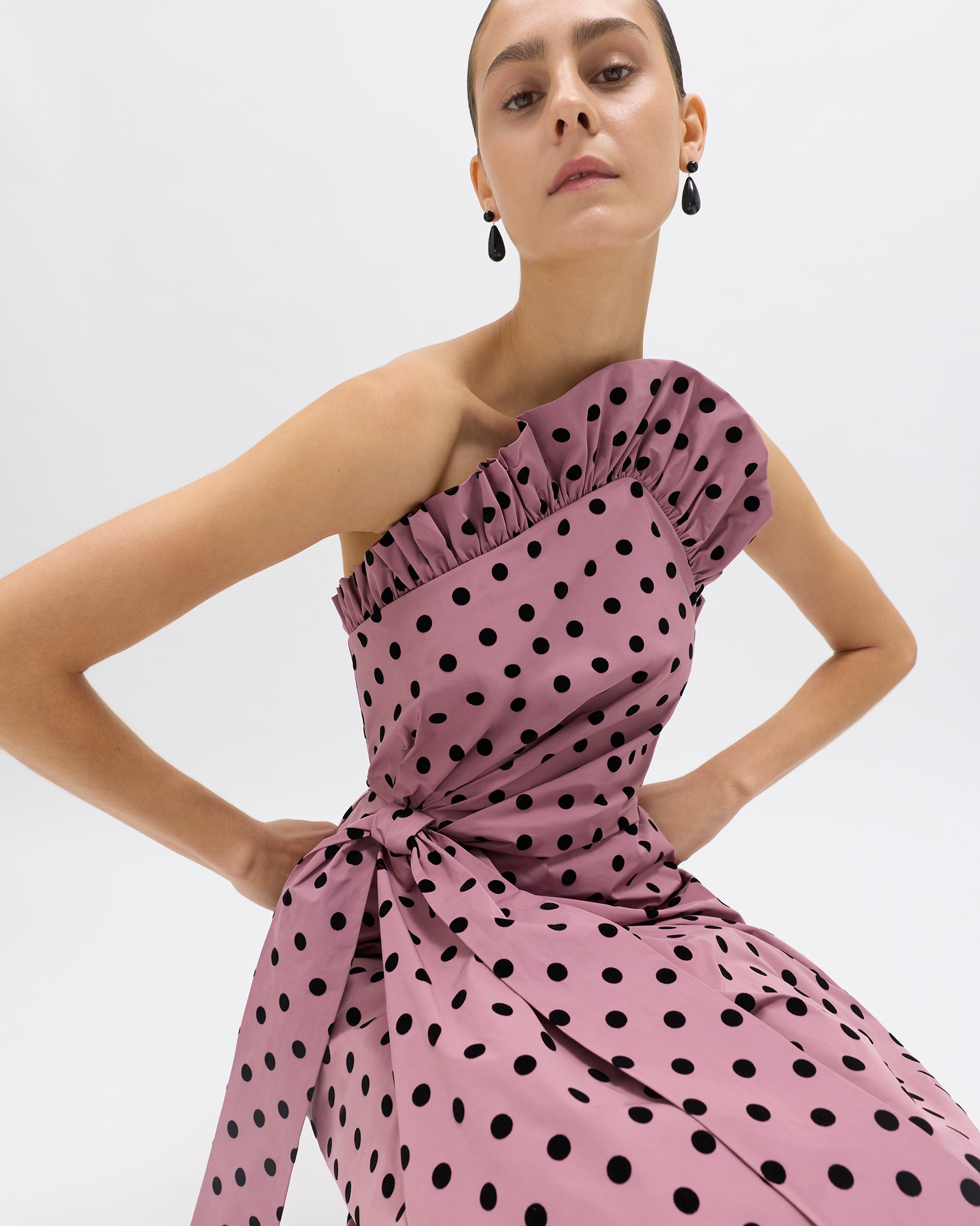 Charlotte Polka Dot Dress