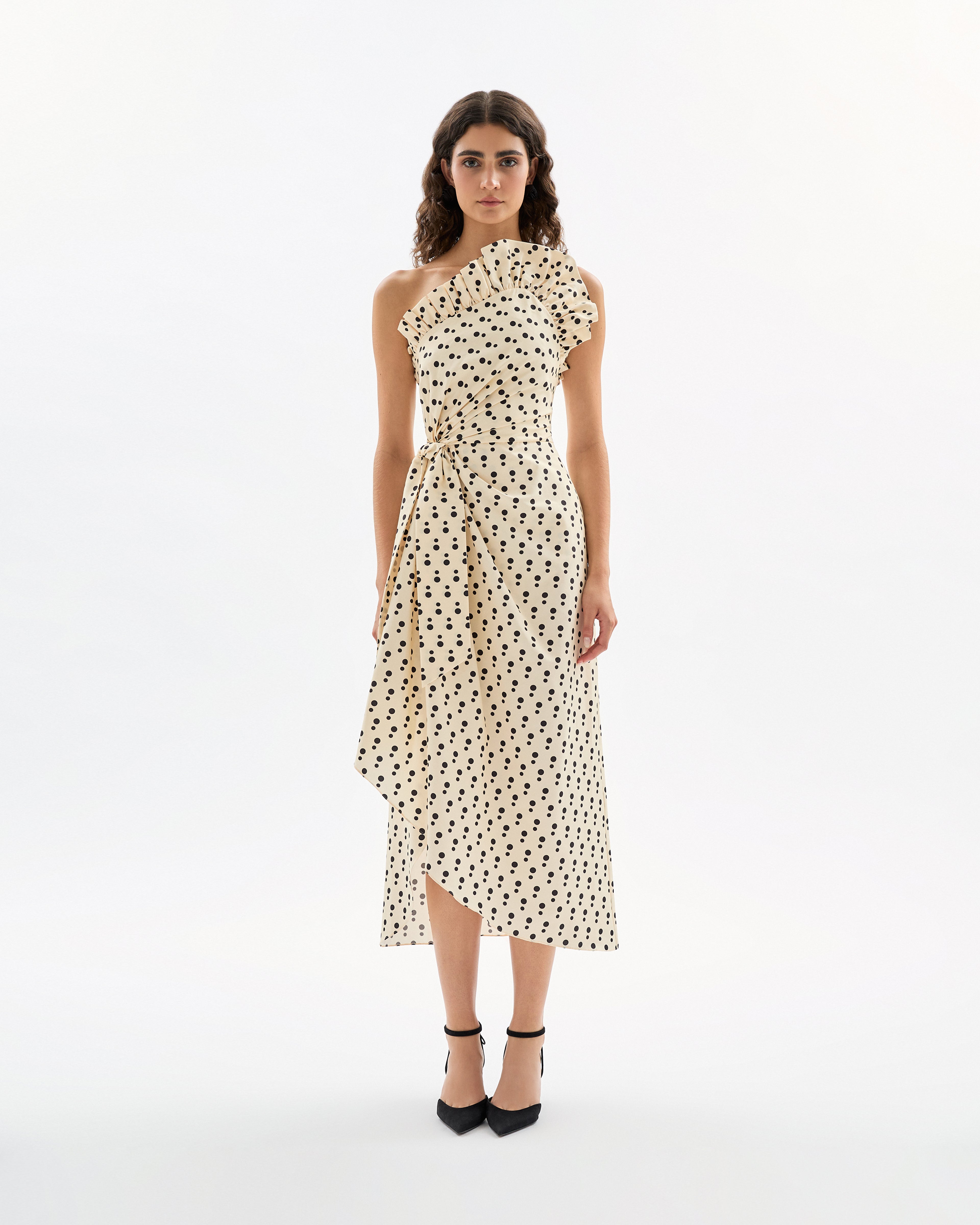 Charlotte Polka Dot Dress