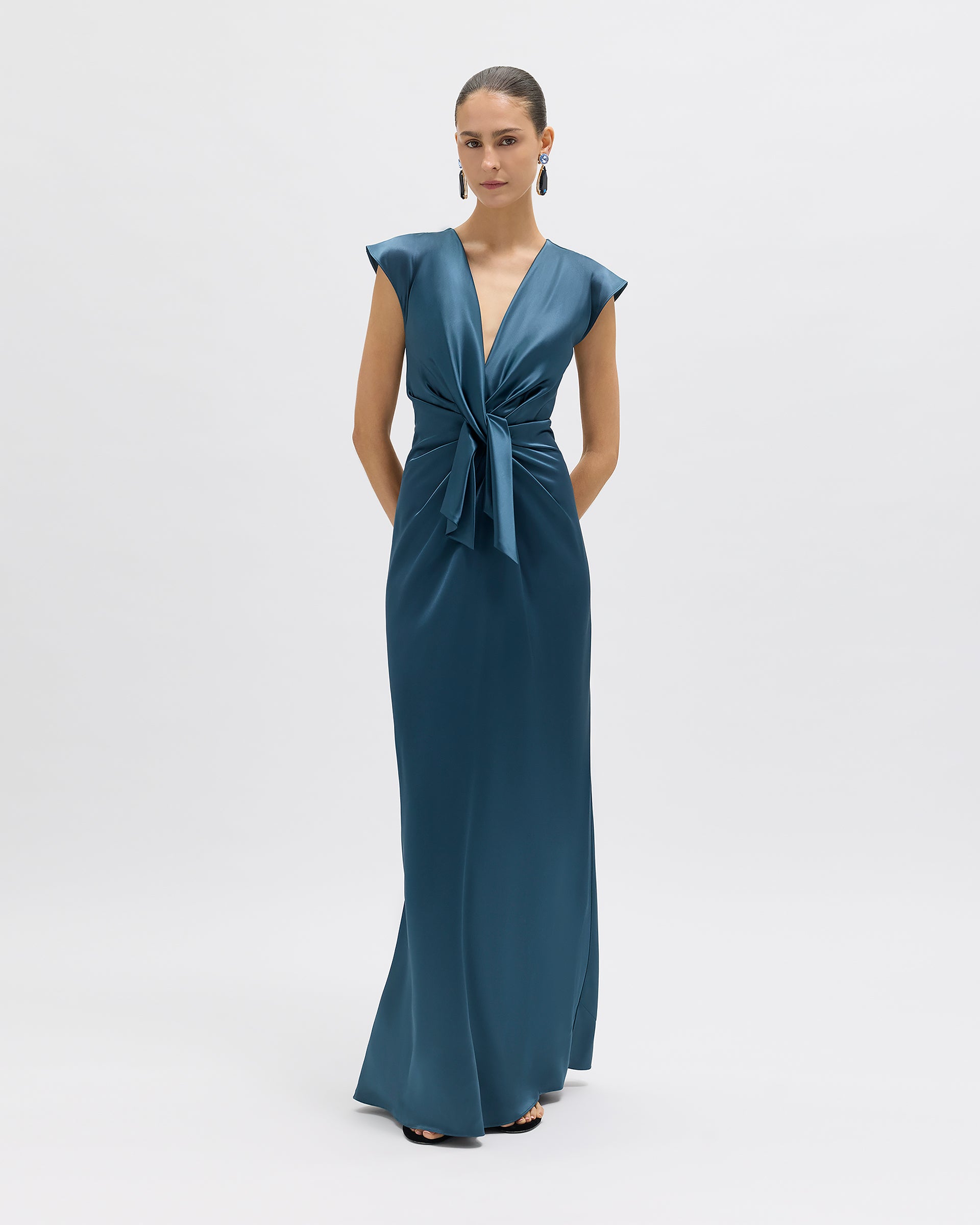 Flutter Sleeve Ava Gown