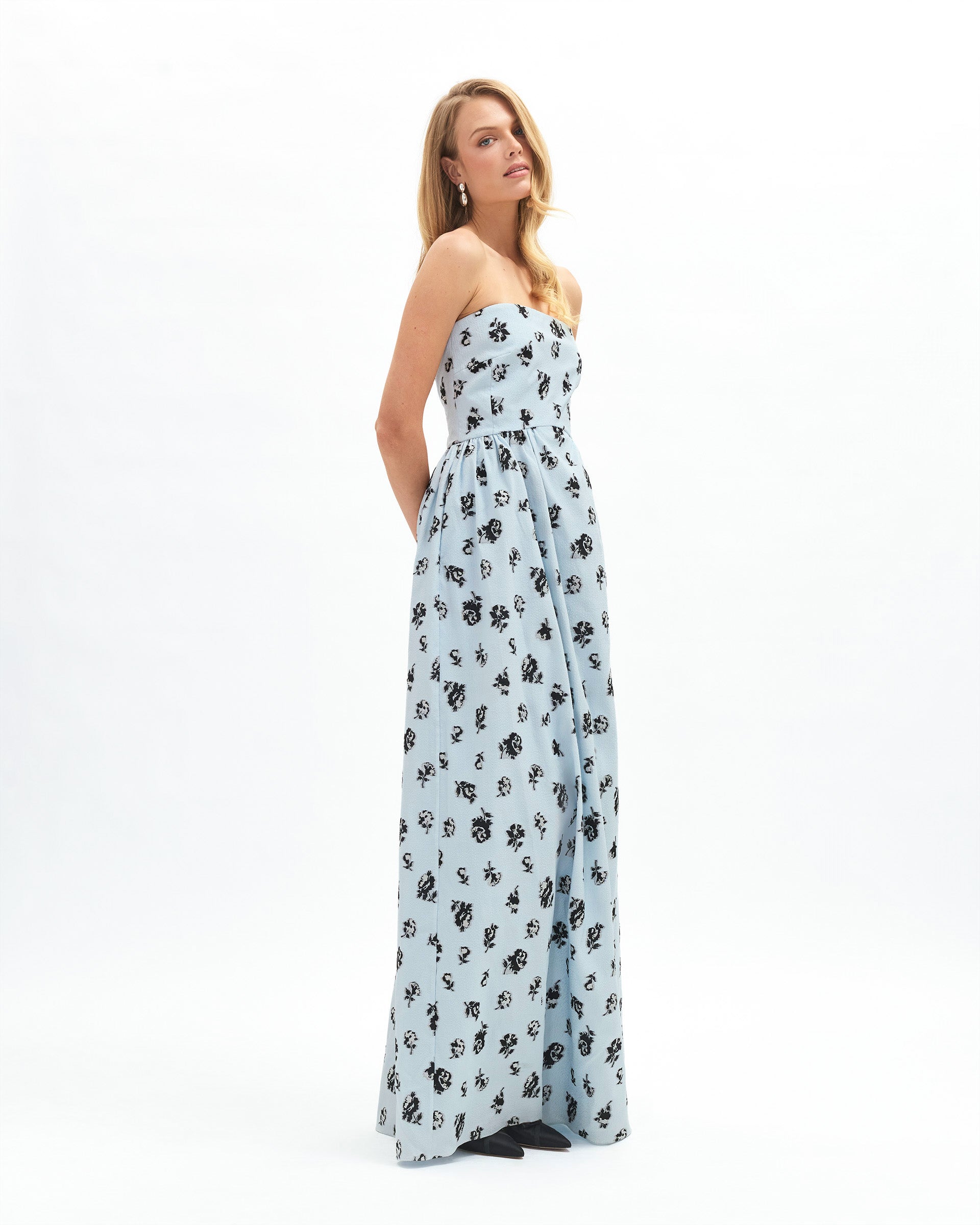 Audrey Floral Gown