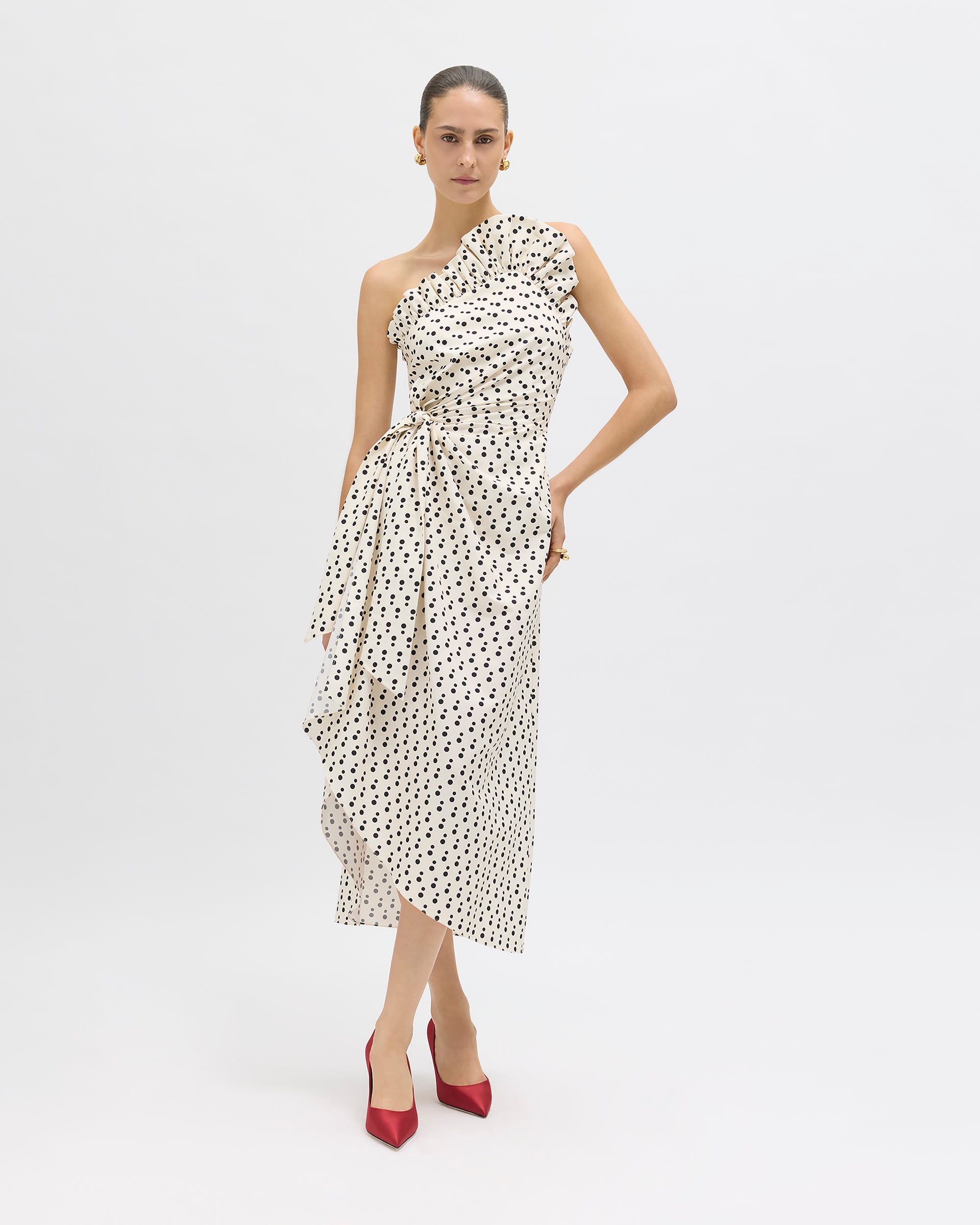 Charlotte Polka Dot Dress