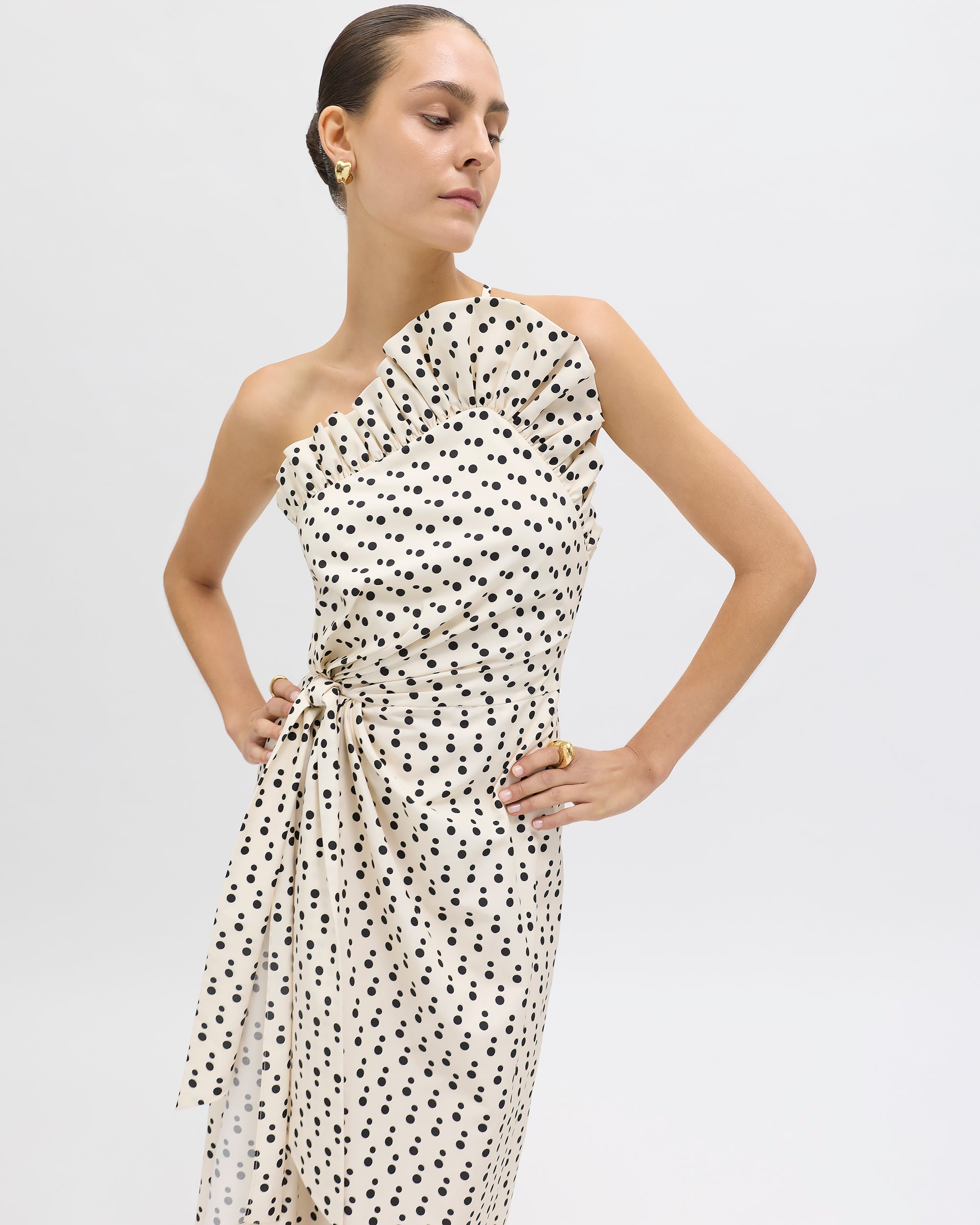 Charlotte Polka Dot Dress