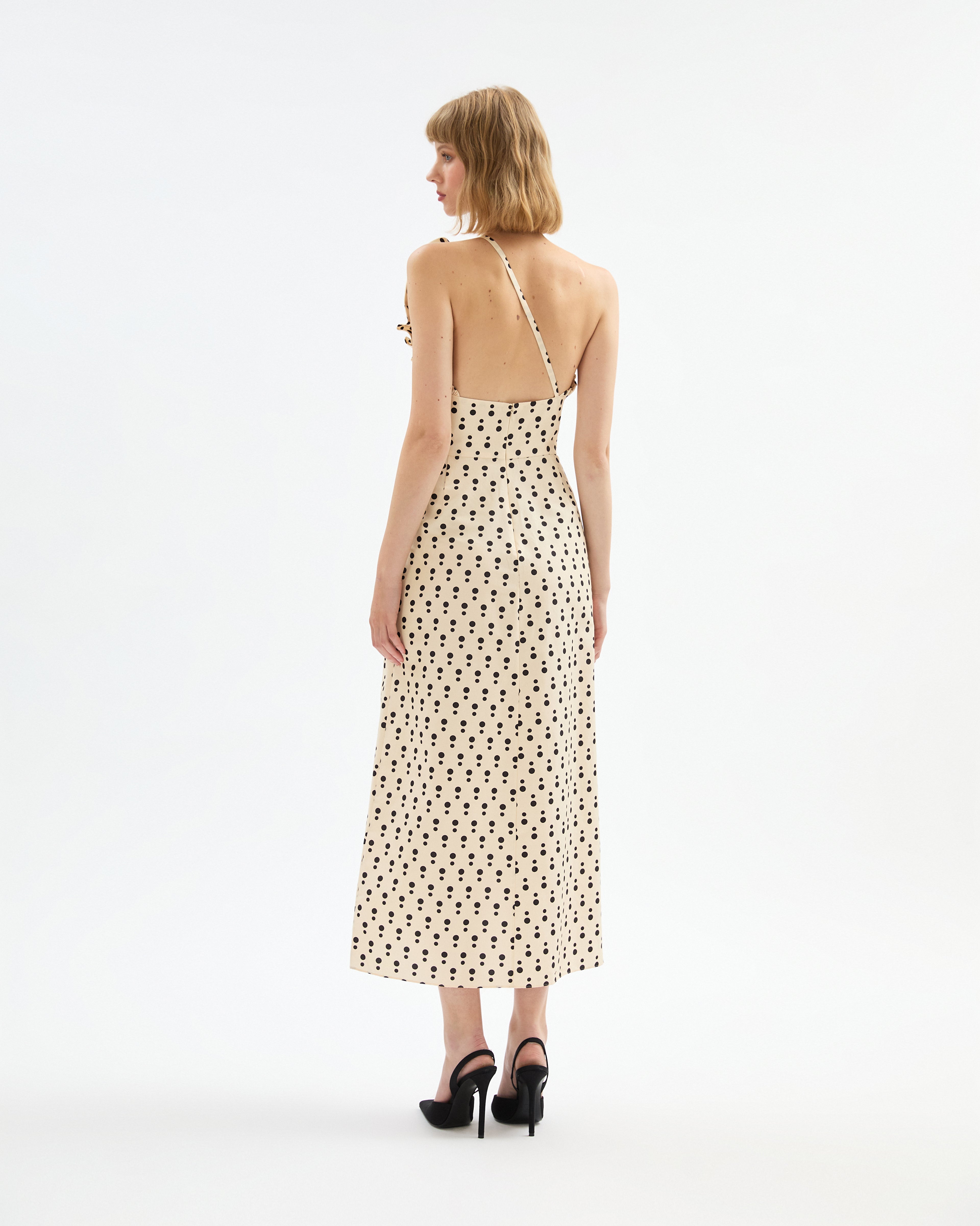 Charlotte Polka Dot Dress