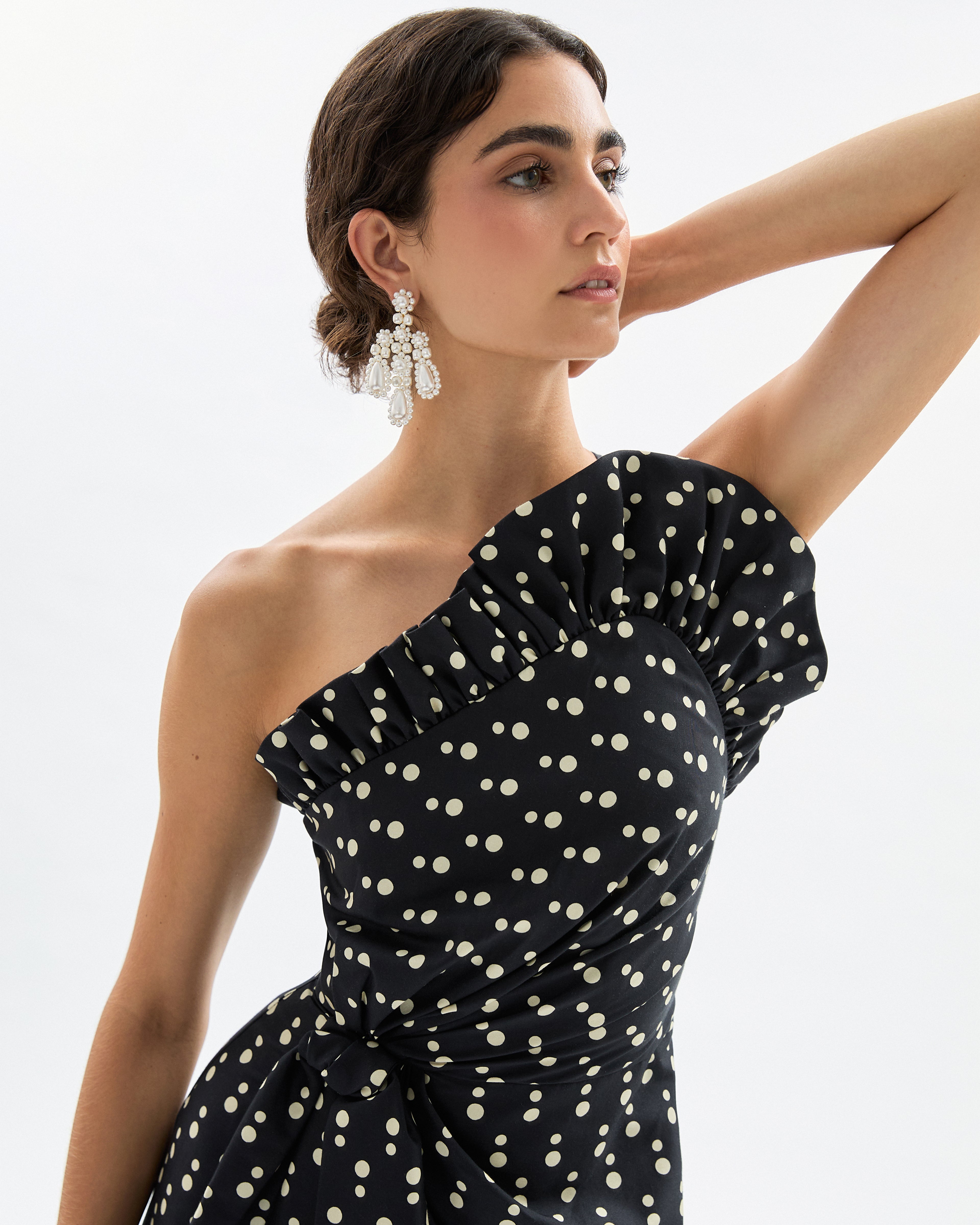 Charlotte Polka Dot Dress