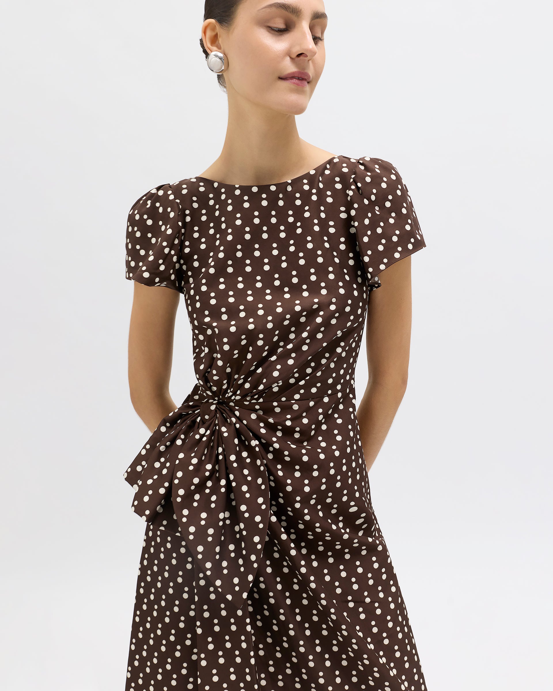 Emeline Polka Dot Dress