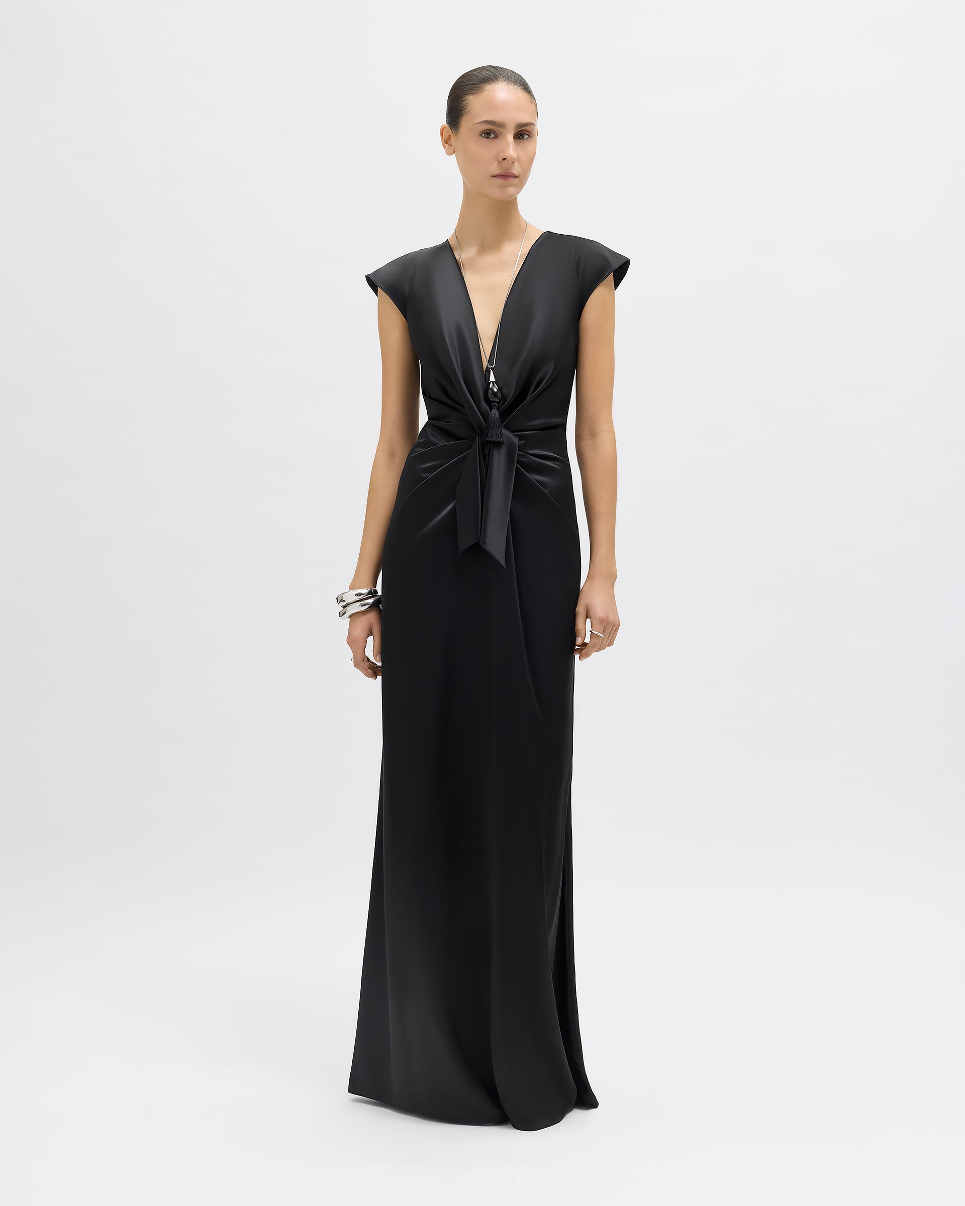 Flutter Sleeve Ava Gown