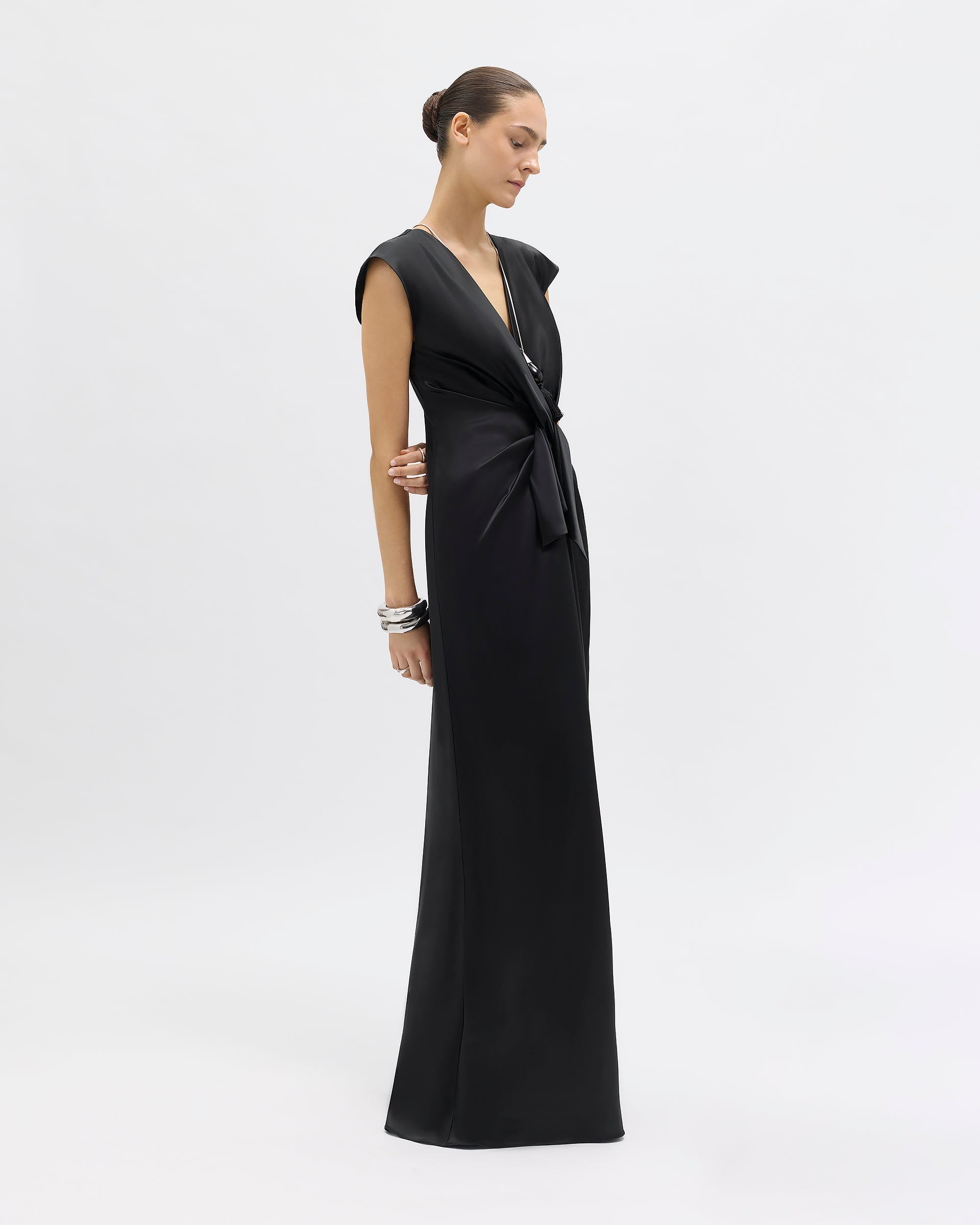 Flutter Sleeve Ava Gown