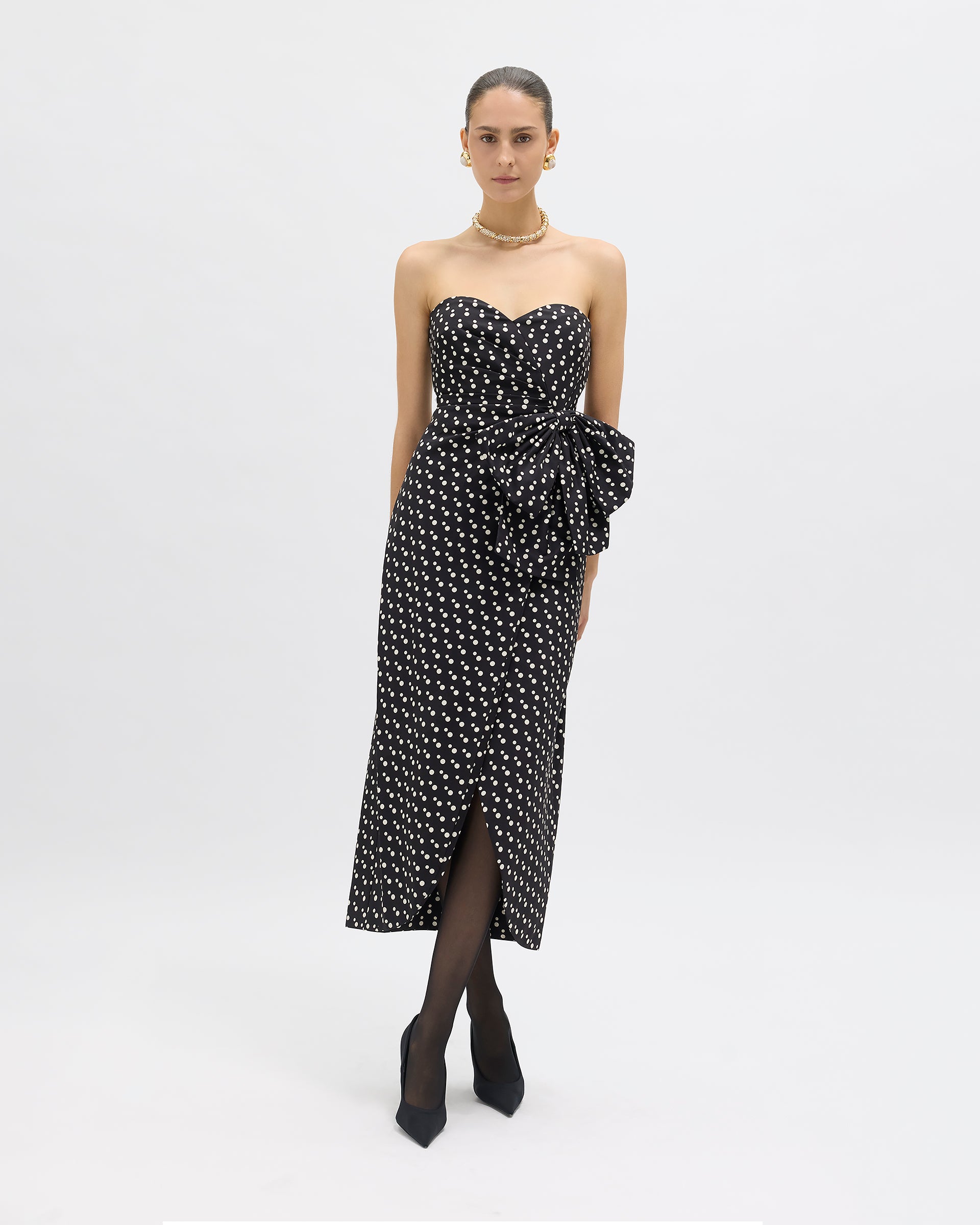 Lala Polka Dot Dress