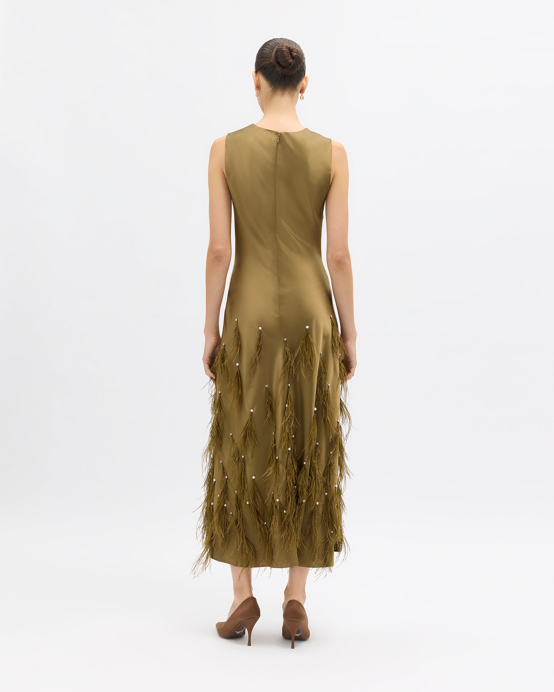 Laney Feather Dress