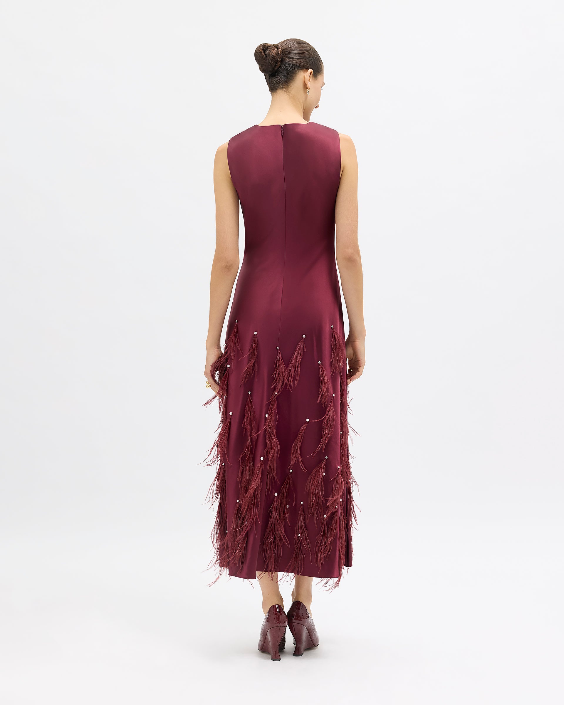 Laney Feather Dress